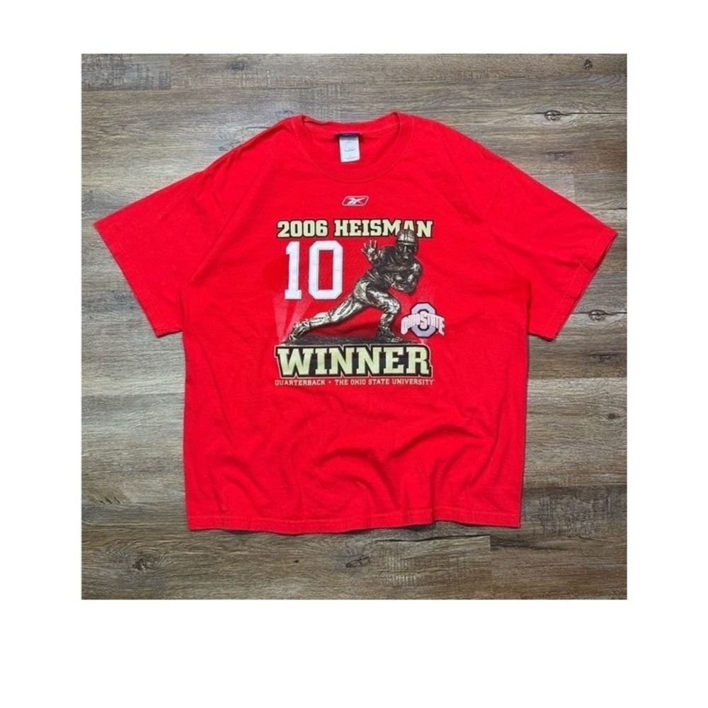 VTG 2006 Troy Smith Heismen Award Ohio State Shirt